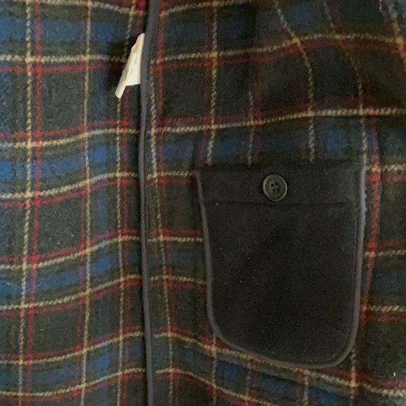 Made in England wool duffle coat with horn toggles - Picture 7 of 16